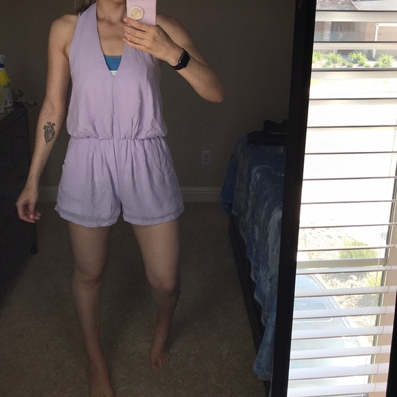 Lavender romper. - Picture 1 of 2